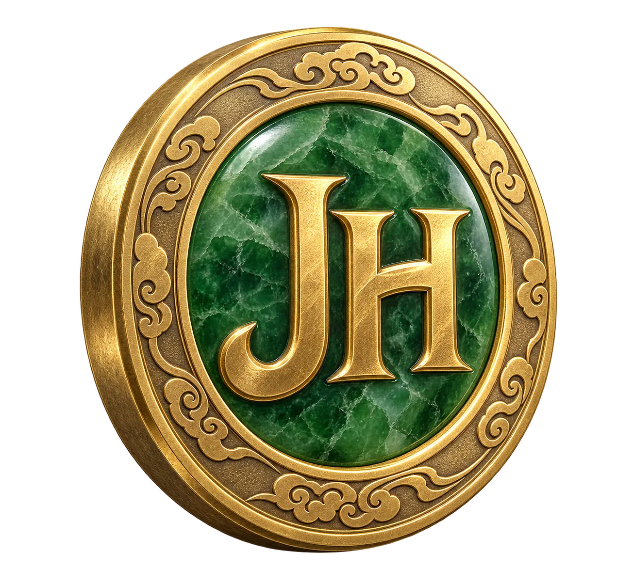 JH Coin แนวคิดภาพเหรียญ